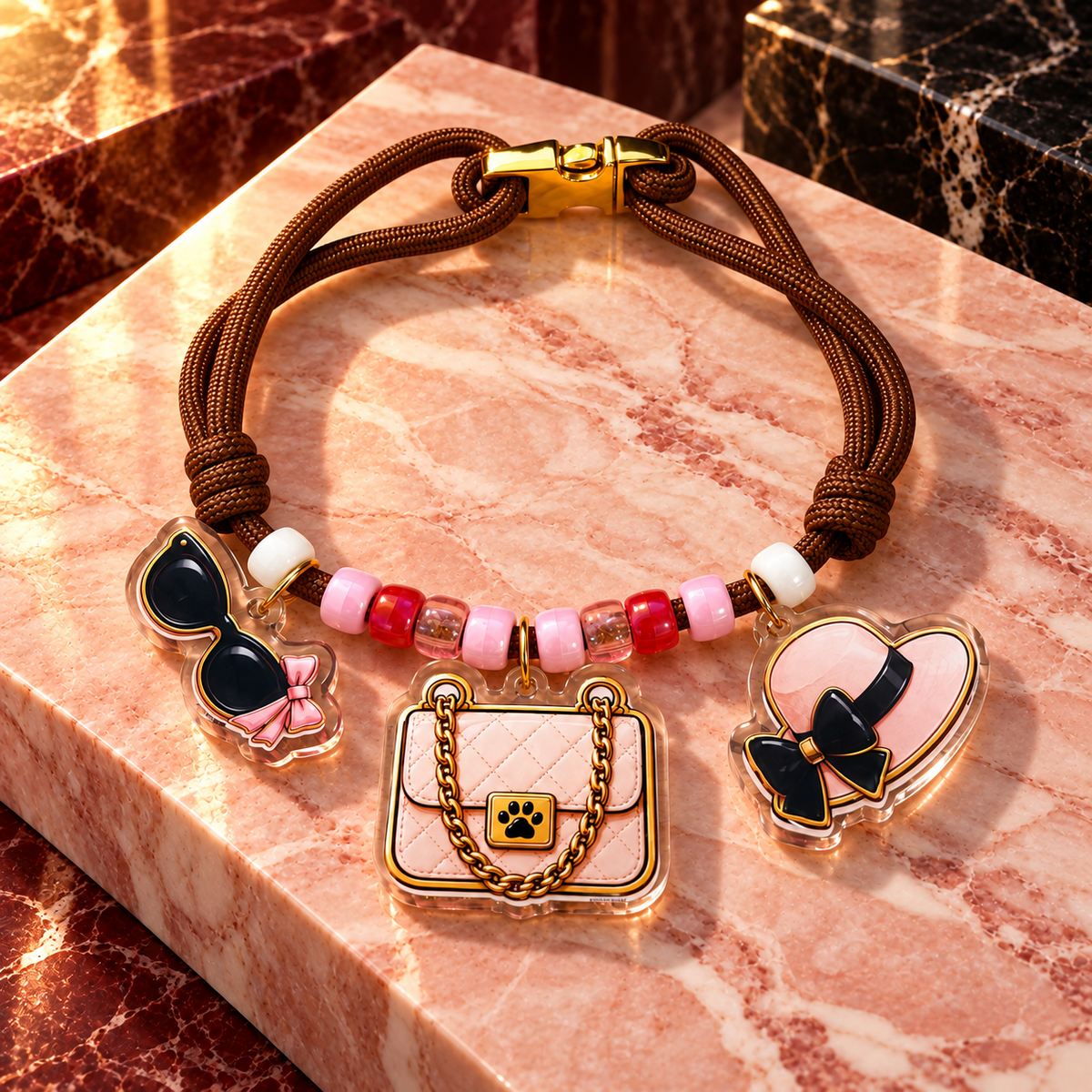 PAWDORA Charm Collar · Trio